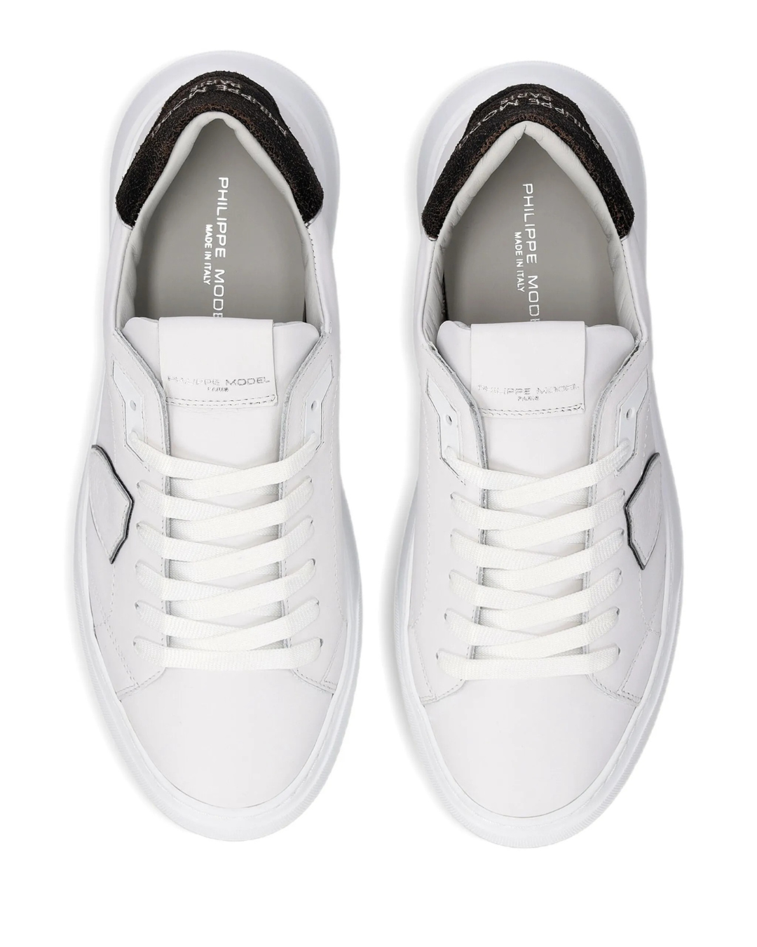 SNEAKERS TEMPLE LOW|Colore:Bianche e nere