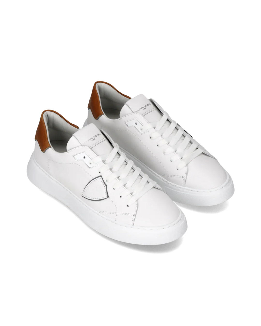 SNEAKERS TEMPLE LOW|Colore:Bianco e marrone