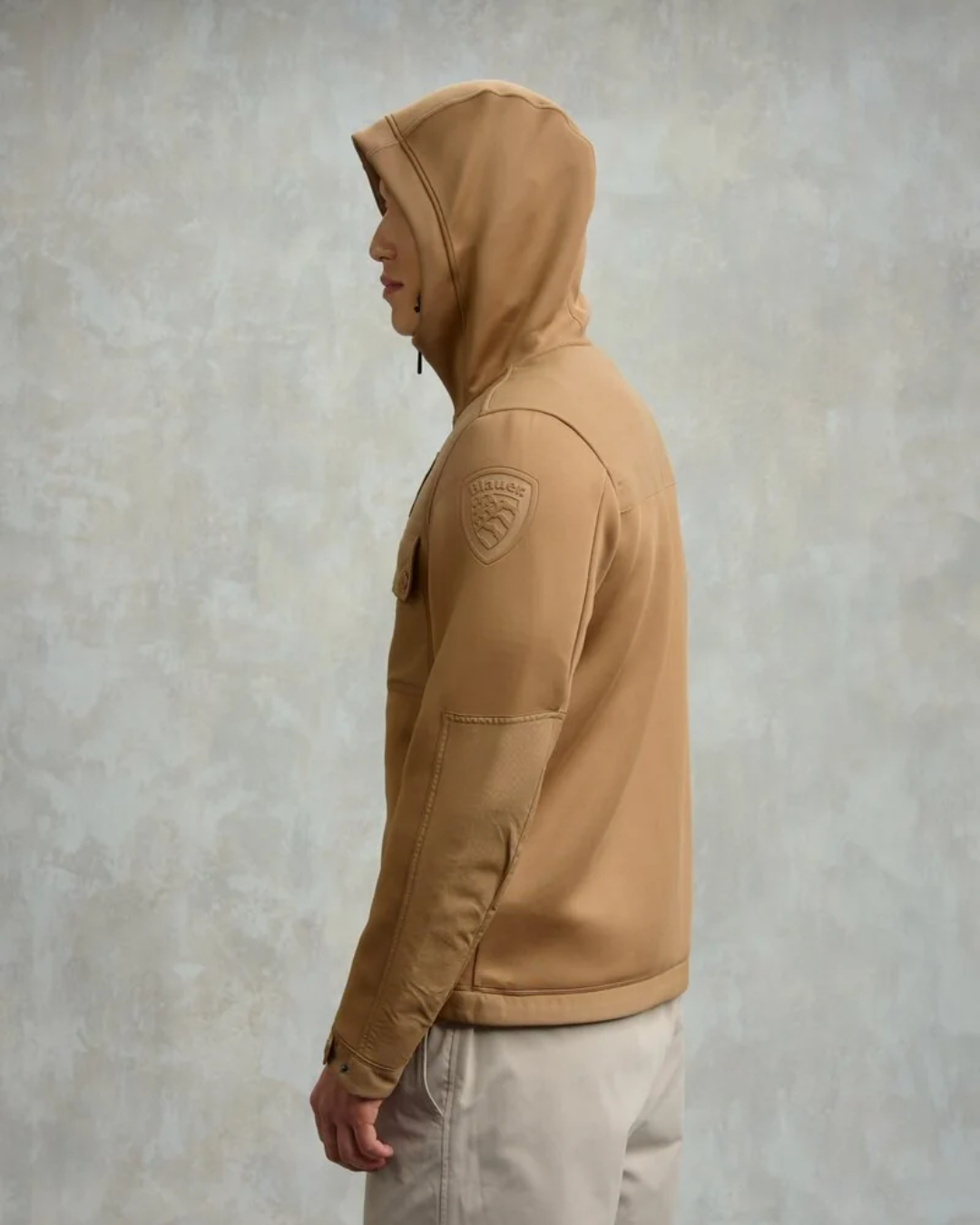 FELPA SCUBA MULTITSCHE RODMAN|Colore:Tabacco