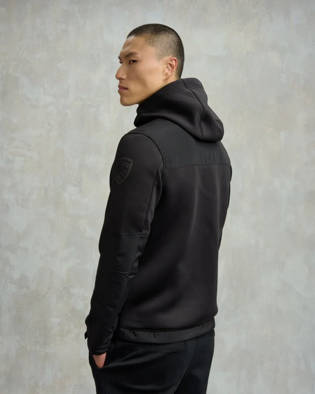 FELPA SCUBA MULTITSCHE RODMAN|Colore:Nero