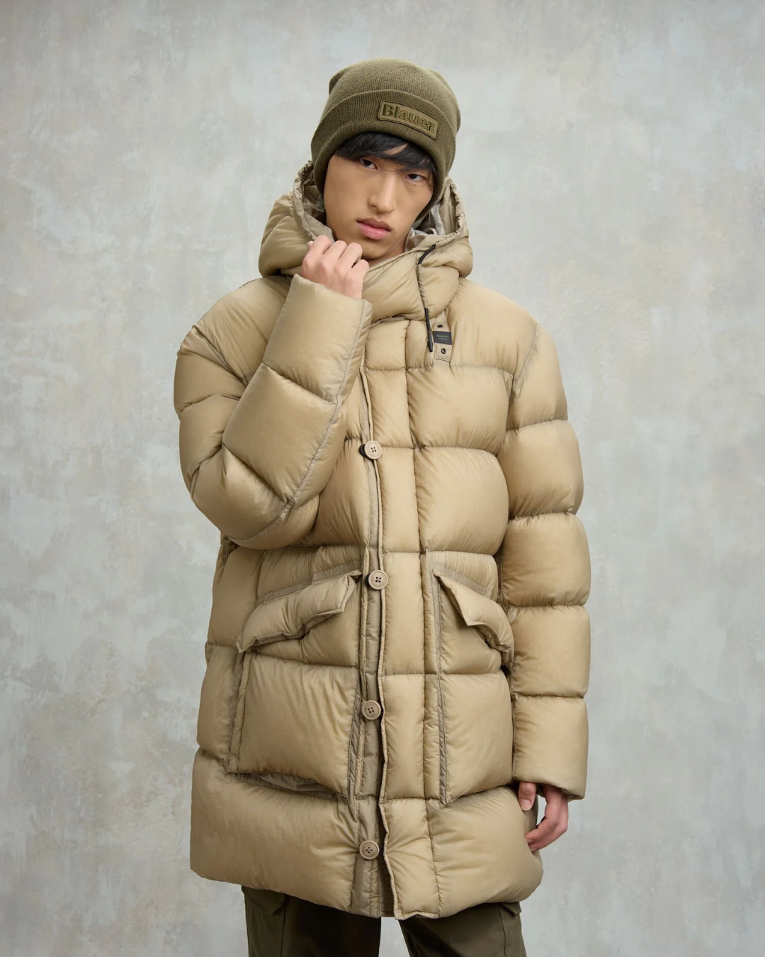 PIUMINO LUNGO BASTO|Colore:Beige