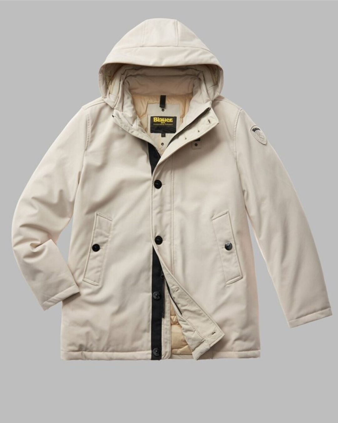 PARKA CON CAPPUCCIO REMOVIBILE CHESTER|Colore:Ghiaccio