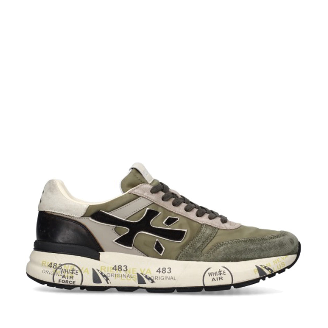 SNEAKERS MICH |Colore:Verde militare