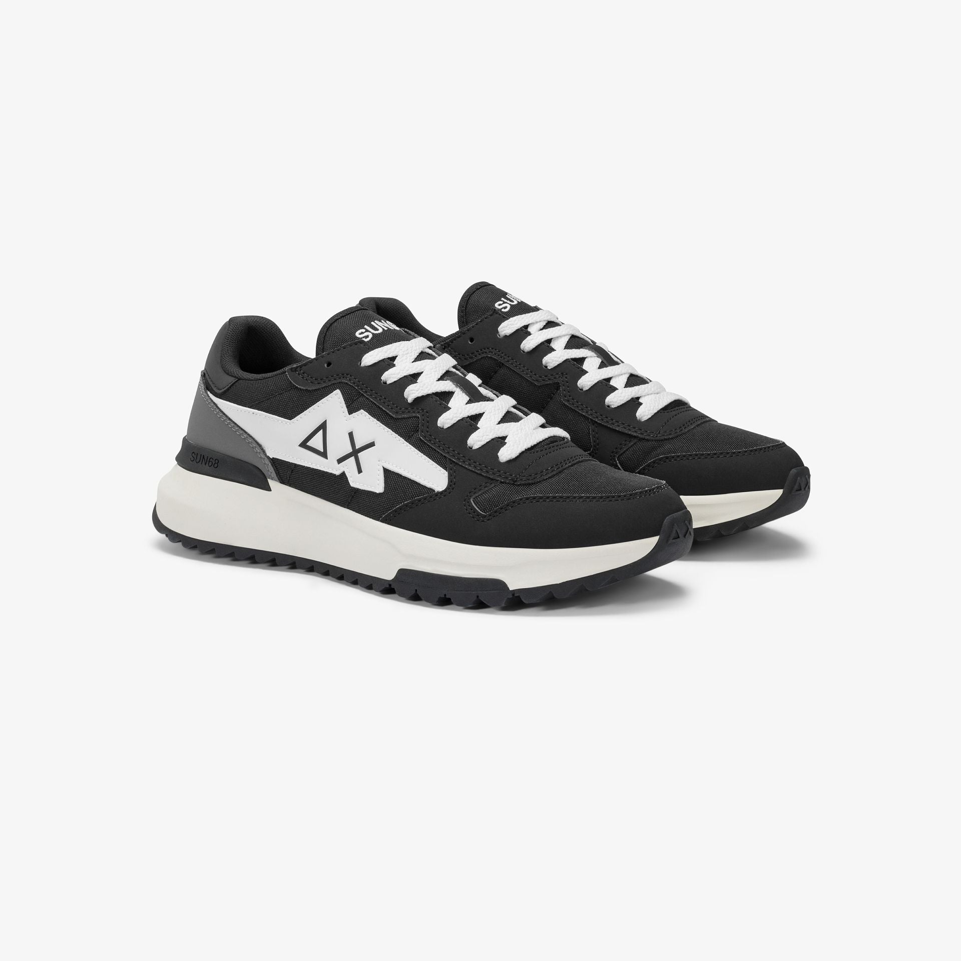Sneaker Niki 2.0 Solid in nylon e PU |Colore:Nero