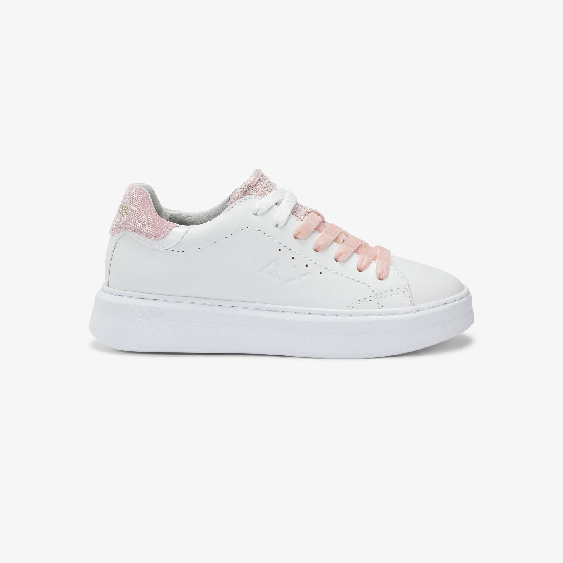 Grace leather|Colore:Bianco/rosa