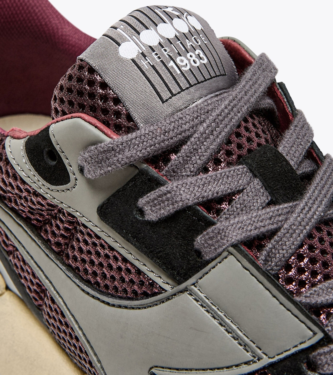 SNEAKERS DIADORA HERITAGE|Colore:Vino