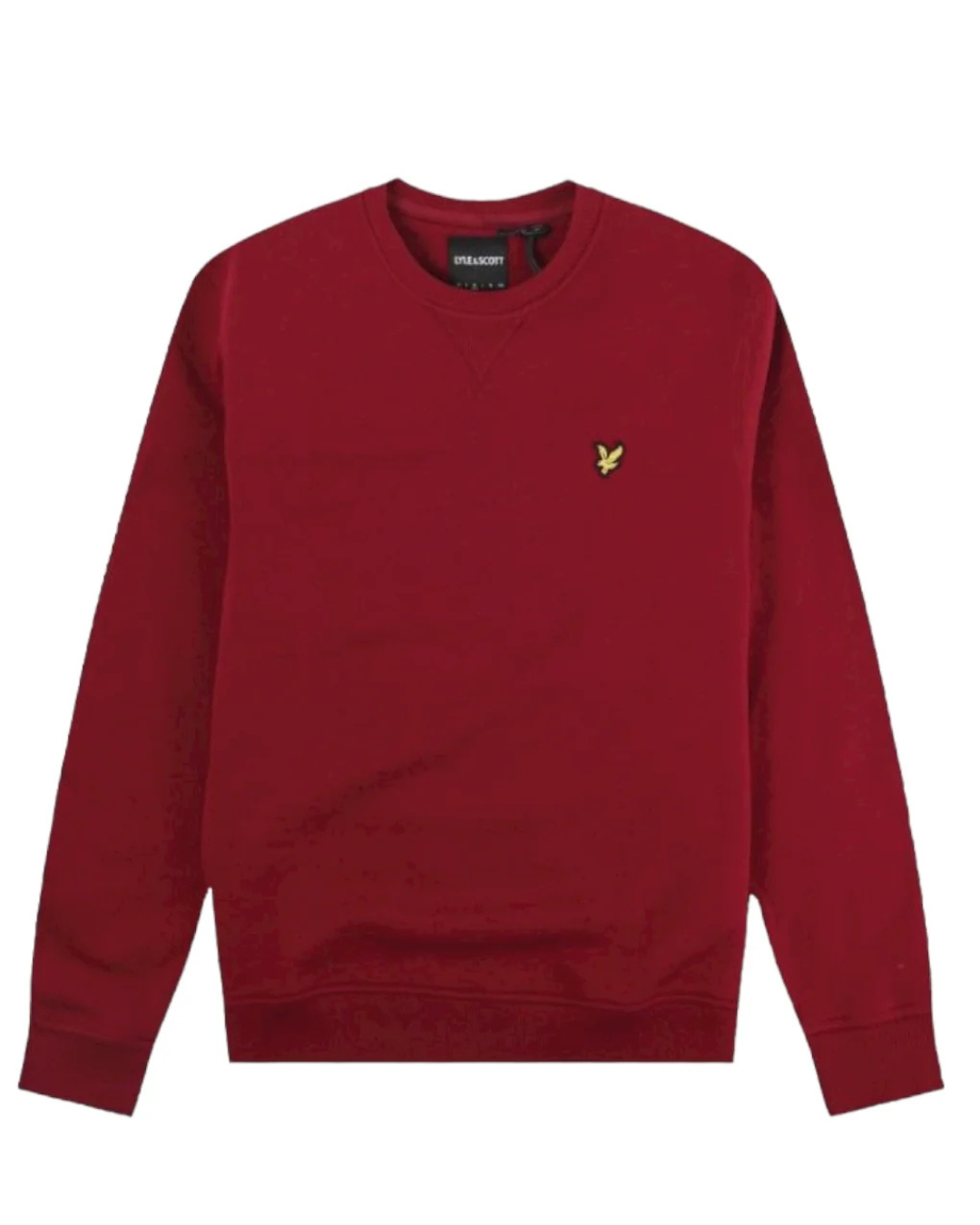 FELPA GIROCOLLO - BRUSHED BACK CREW|Colore:Bordeaux