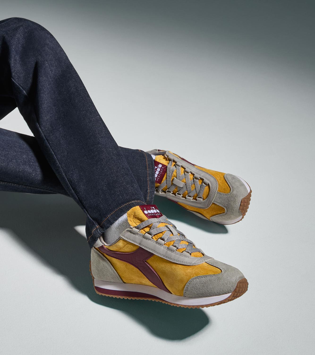 SNEAKERS DIADORA HERITAGE|Colore:Giallo