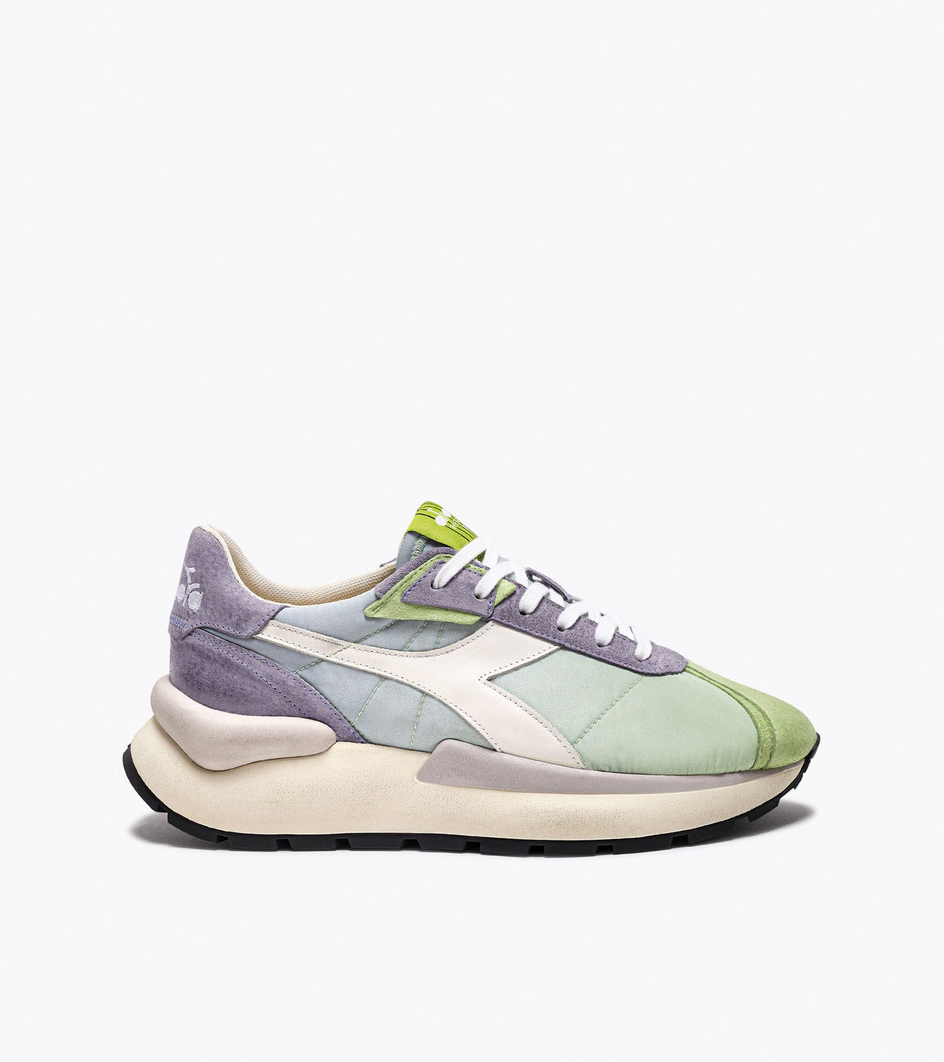 SNEAKERS DIADORA HERITAGE|Colore:Verde/viola