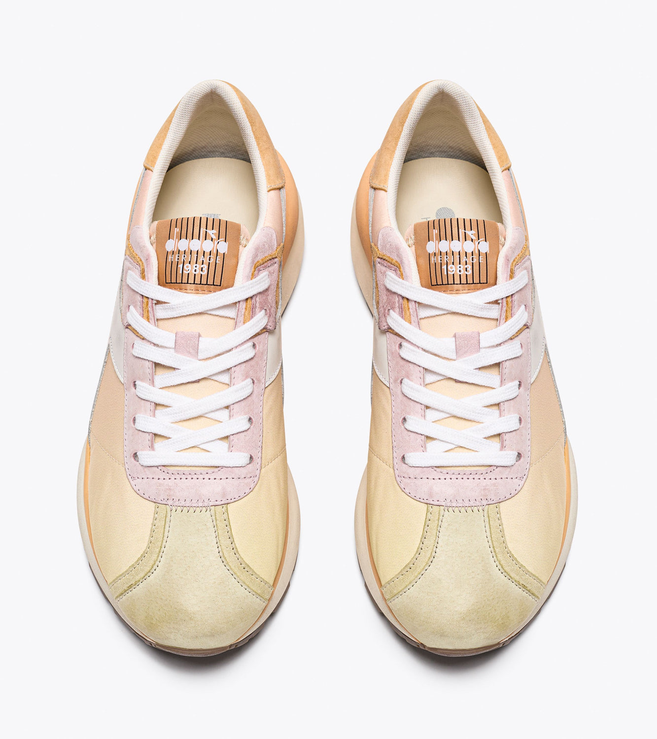 SNEAKERS DIADORA HERITAGE|Colore:Antracite/rosa