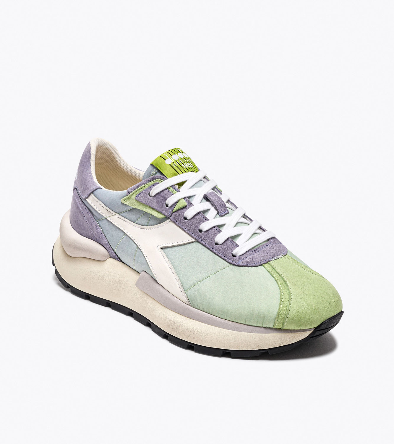 SNEAKERS DIADORA HERITAGE|Colore:Verde/viola