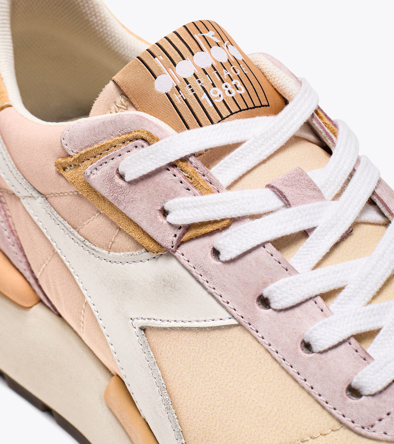 SNEAKERS DIADORA HERITAGE|Colore:Antracite/rosa