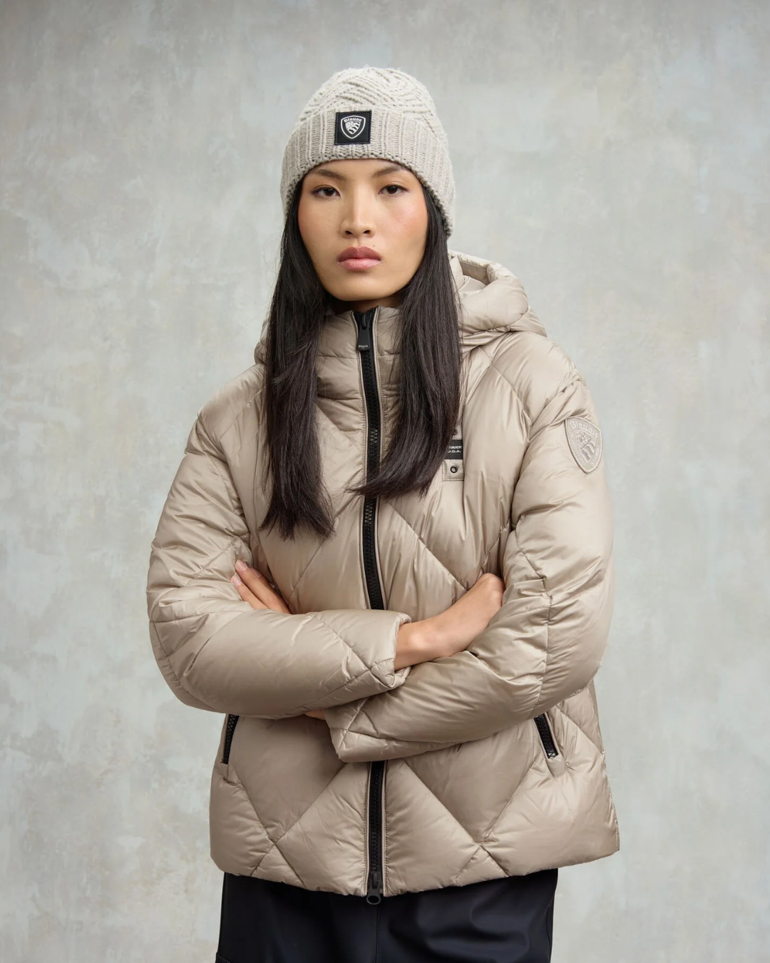 PIUMINO A ROMBO LAMARTINE|Colore:Beige