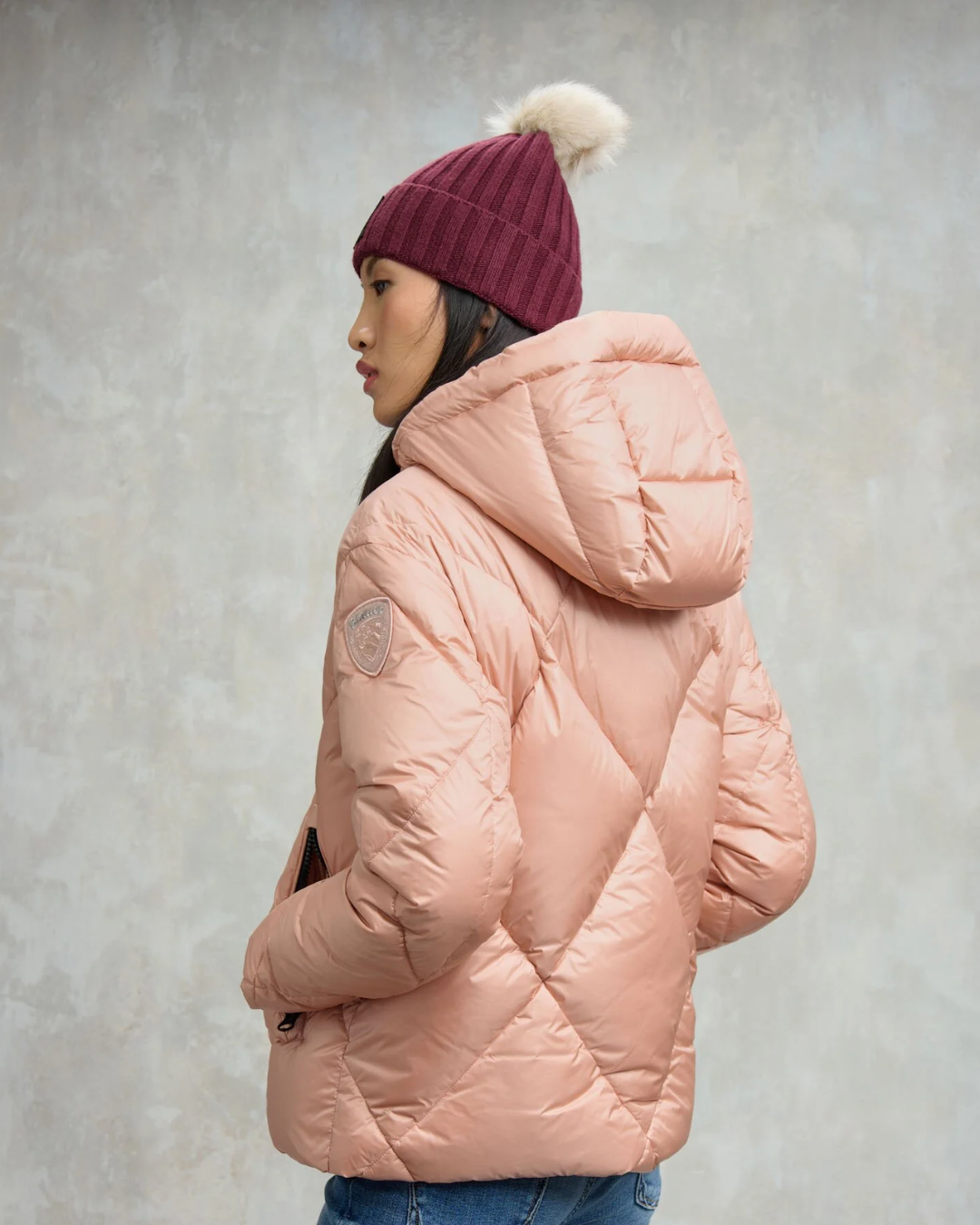 PIUMINO A ROMBO LAMARTINE|Colore:Rosa