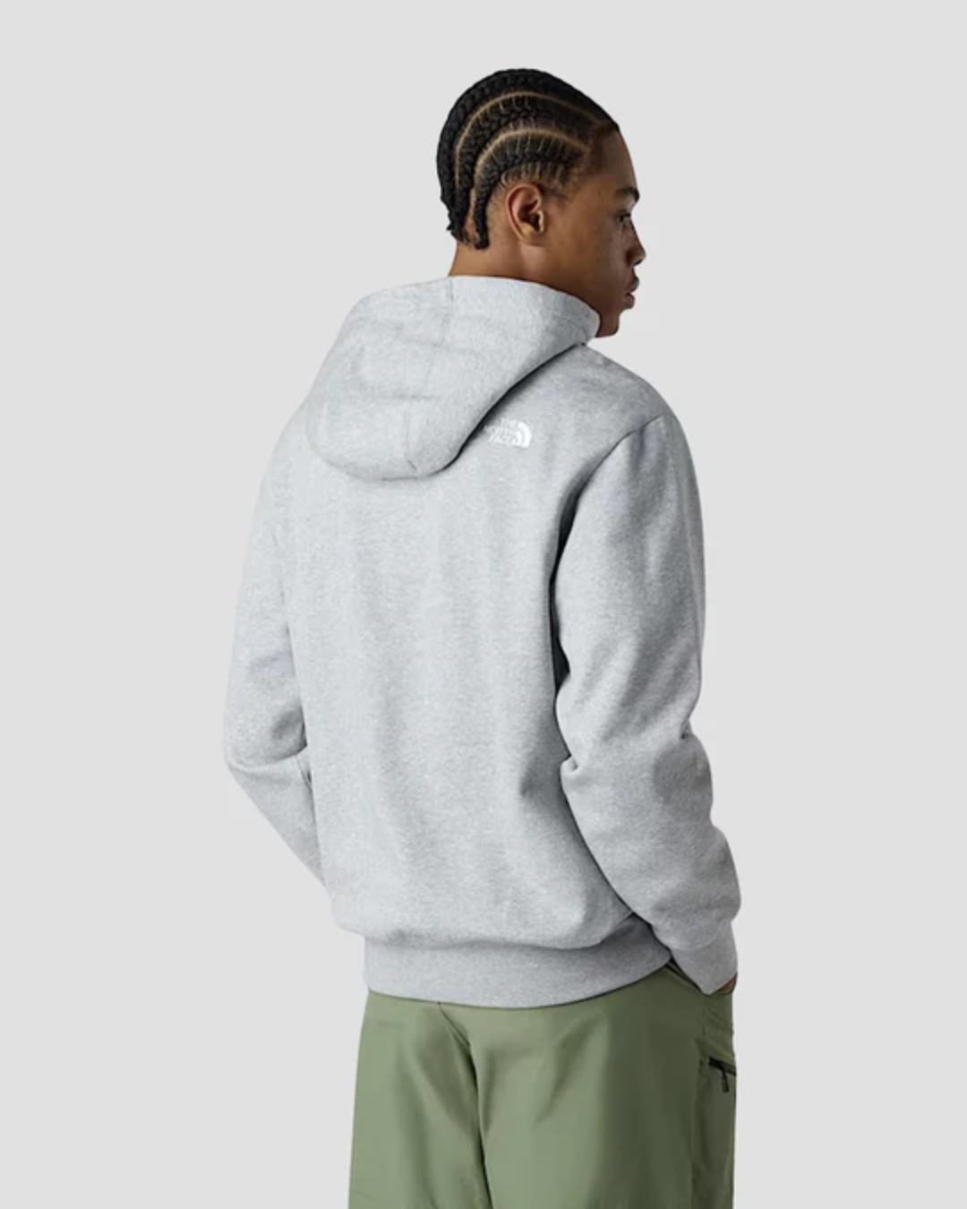 FELPA CON CAPPUCCIO - ESSENTIAL RELAXED |Colore:Grigio