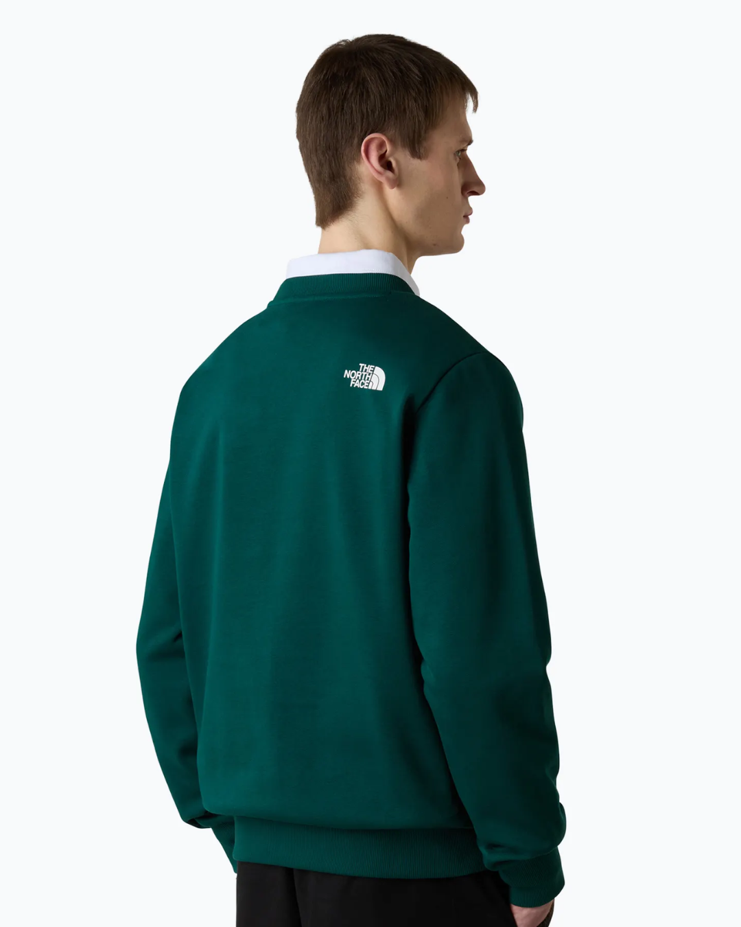 FELPA GIROCOLLO - SIMPLE DOME CREW|Colore:Verde