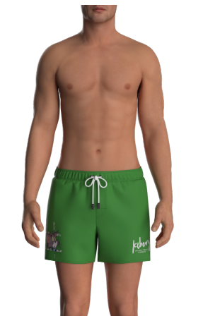 bermuda costume icebarg uomo |Colore:Green