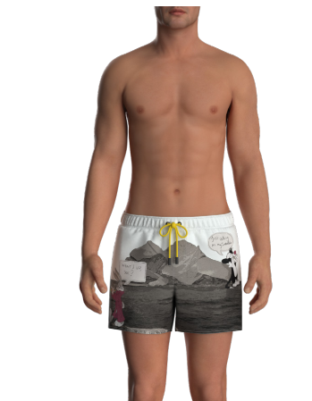 BERMUDA COSTUME iceberg |Colore:White