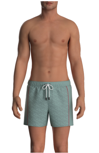 BERMUDA COSTUME iceberg |Colore:Mint