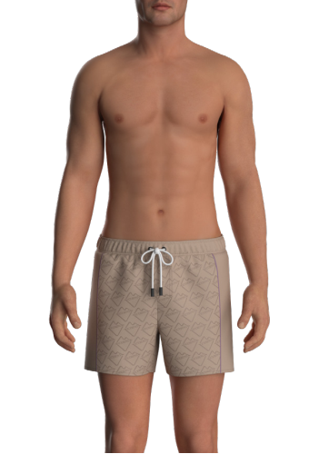 BERMUDA COSTUME iceberg |Colore:Blush