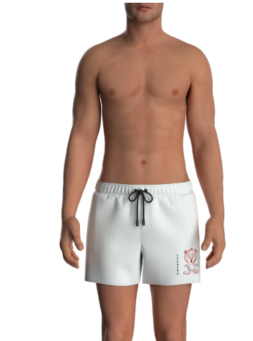 BERMUDA COSTUME iceberg |Colore:White