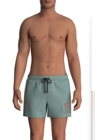 BERMUDA COSTUME iceberg |Colore:Mint
