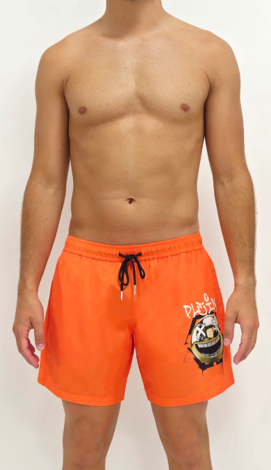 BERMUDA COSTUME PLEIN SPORT|Colore:Orange
