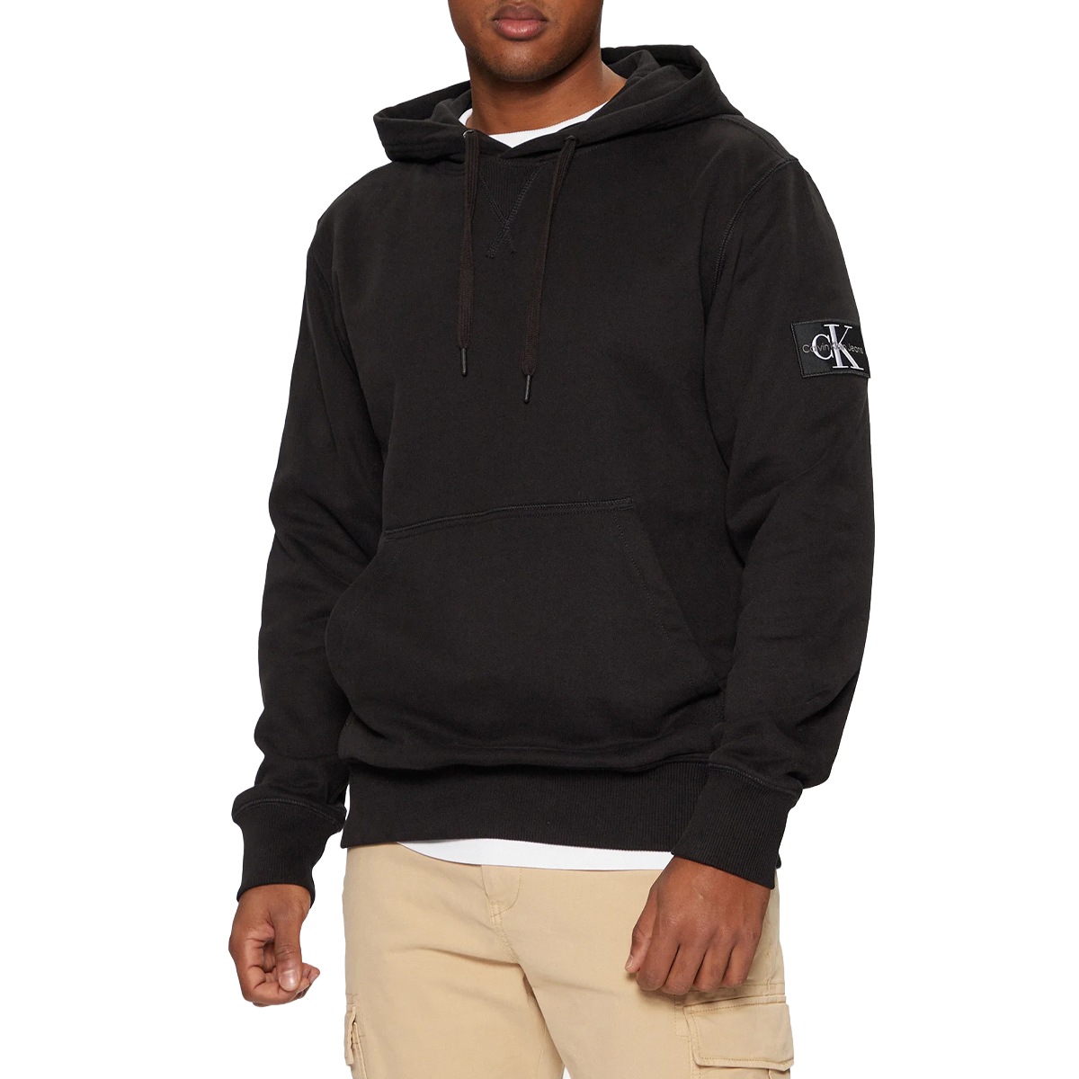 felpa uomo girocollo calvin klein|Colore:Nero