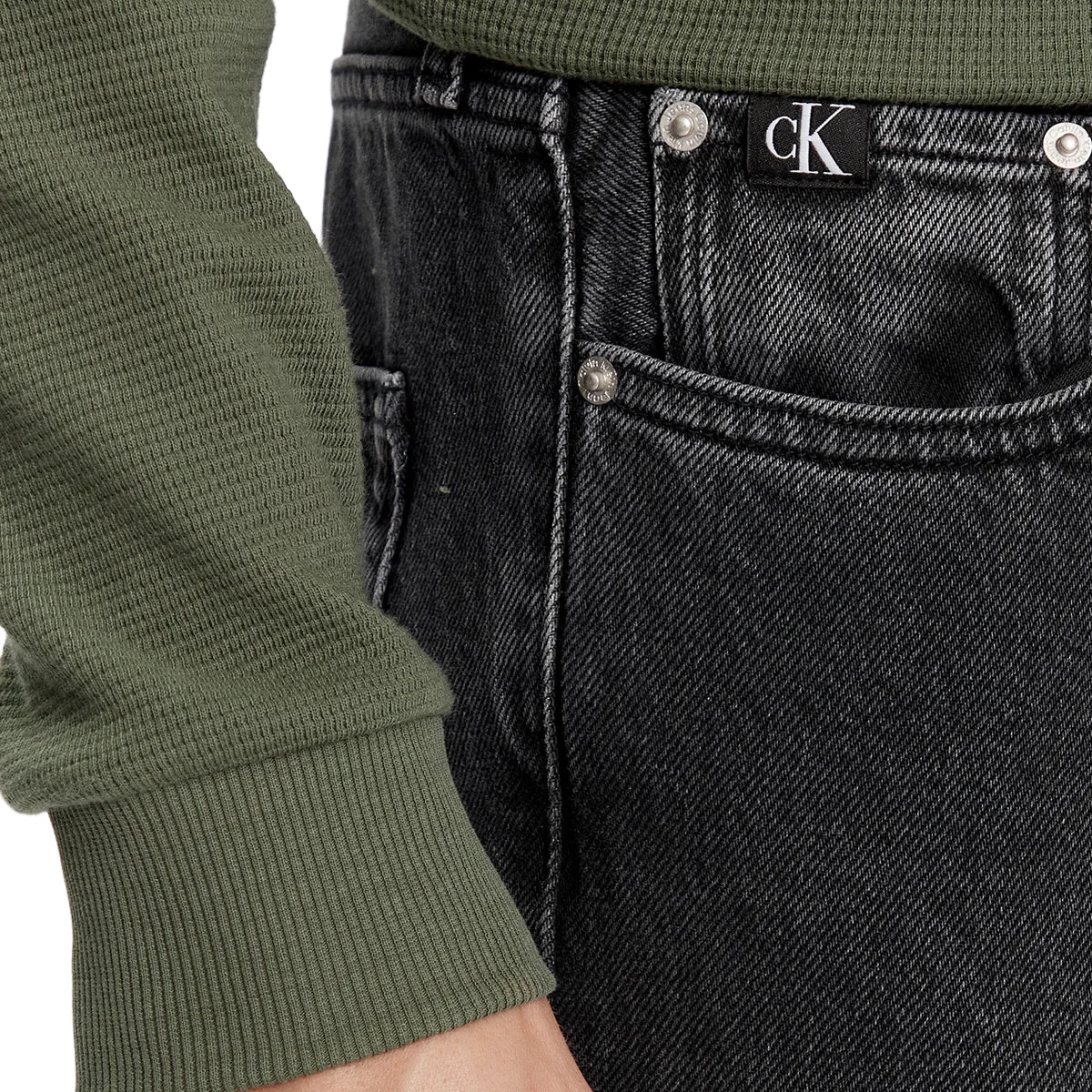 jeans uomo calvin klein jeans |Colore:Black