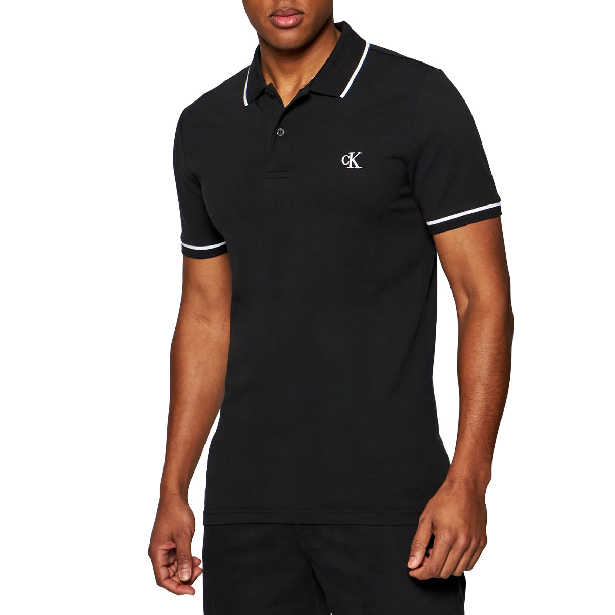 polo uomo calvin klein jeans |Colore:Nero