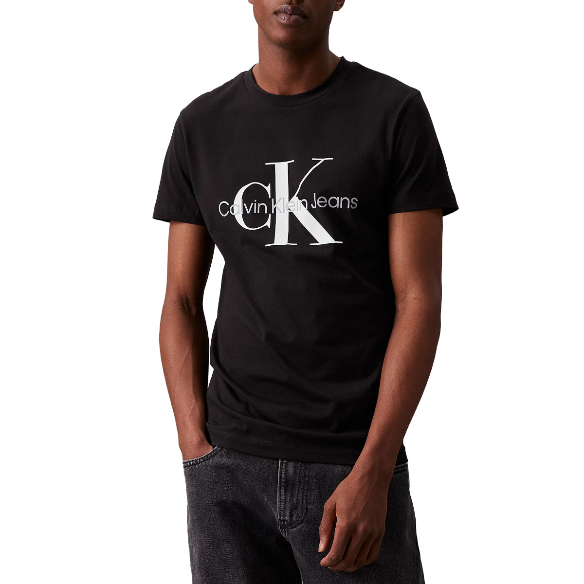t-shirt uomo calvin klein jeans |Colore:Nero
