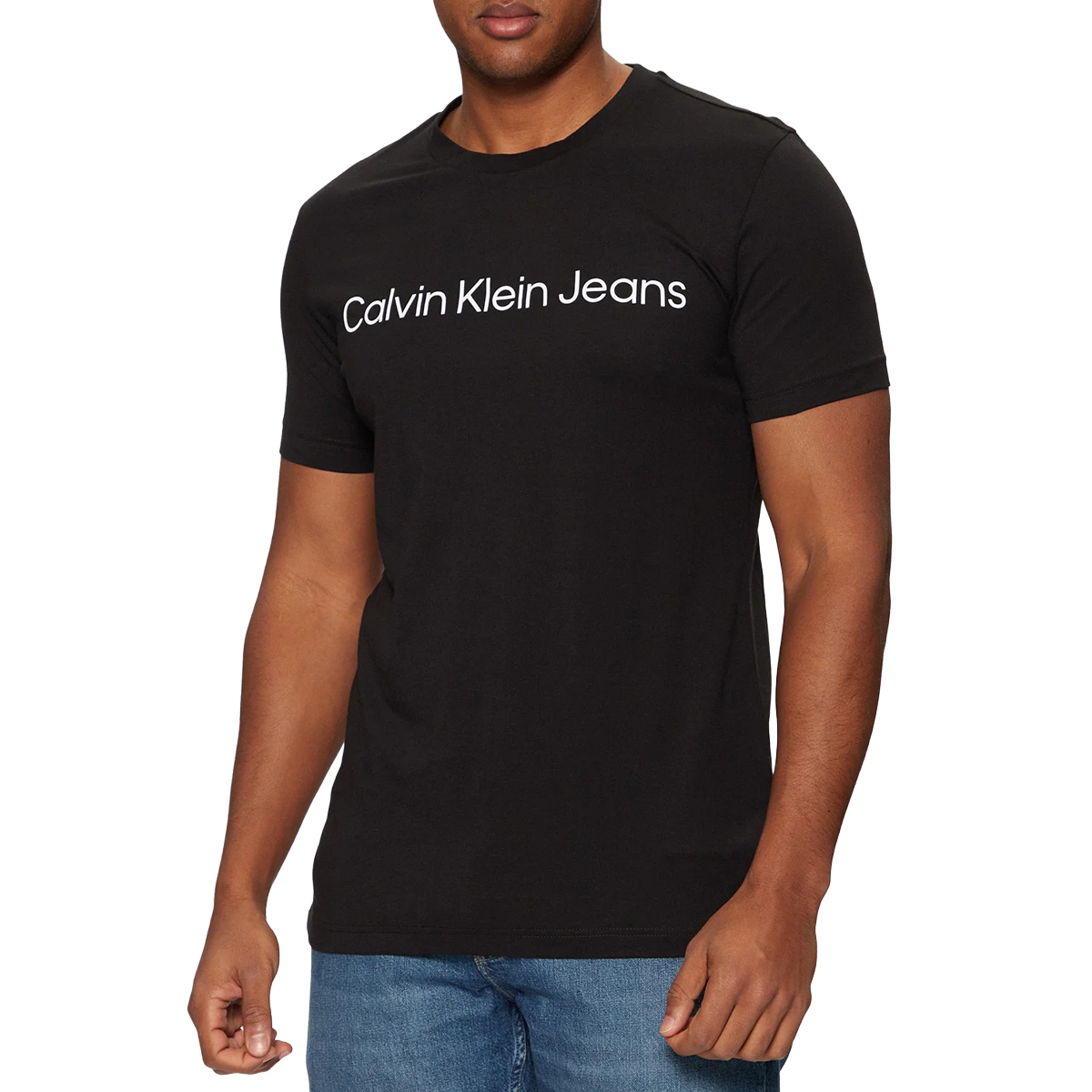 t-shirt uomo calvin klein jeans|Colore:Nero