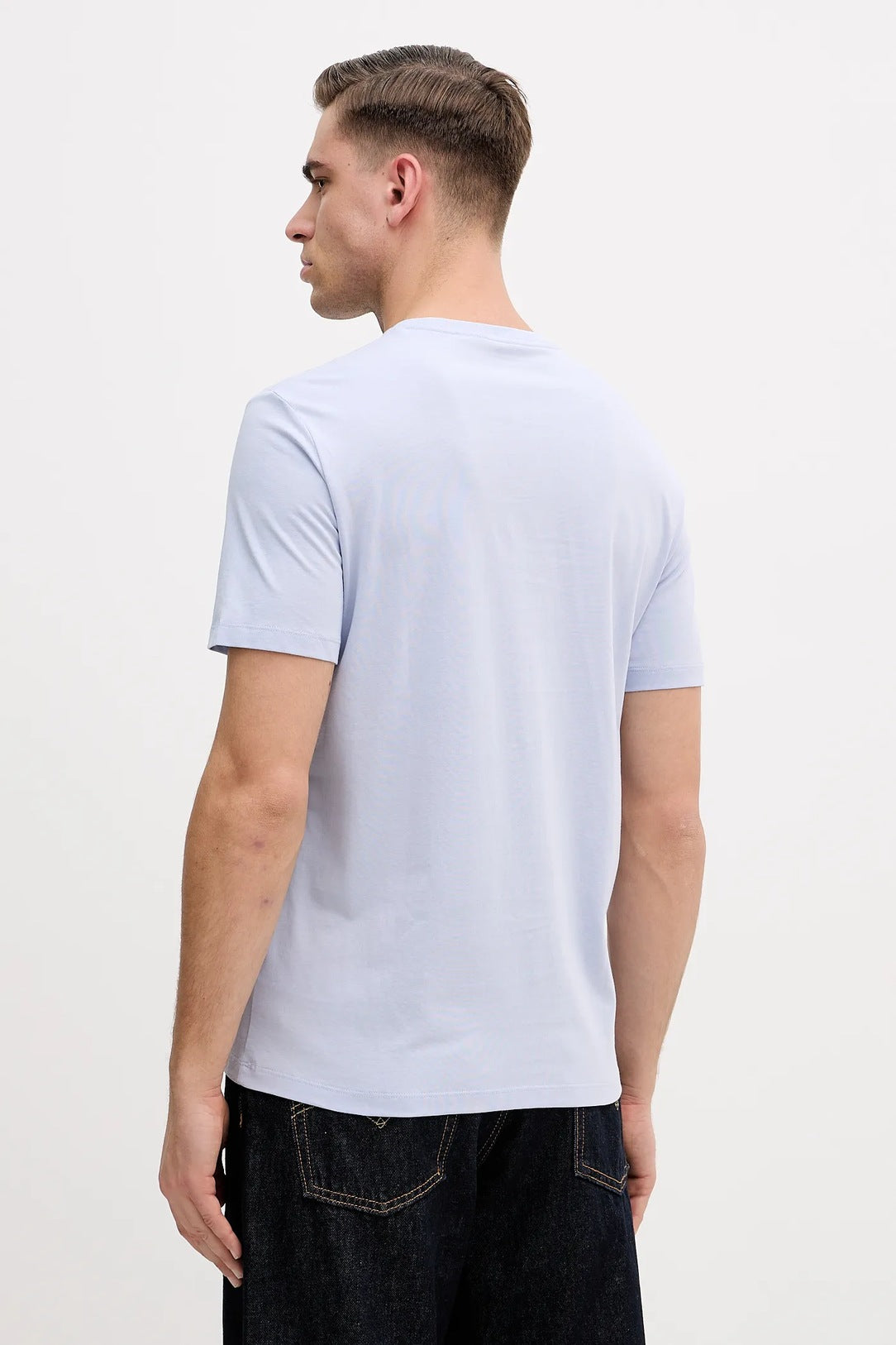 t-shirt regular fit calvin klein jeans |Colore:Blue ligth