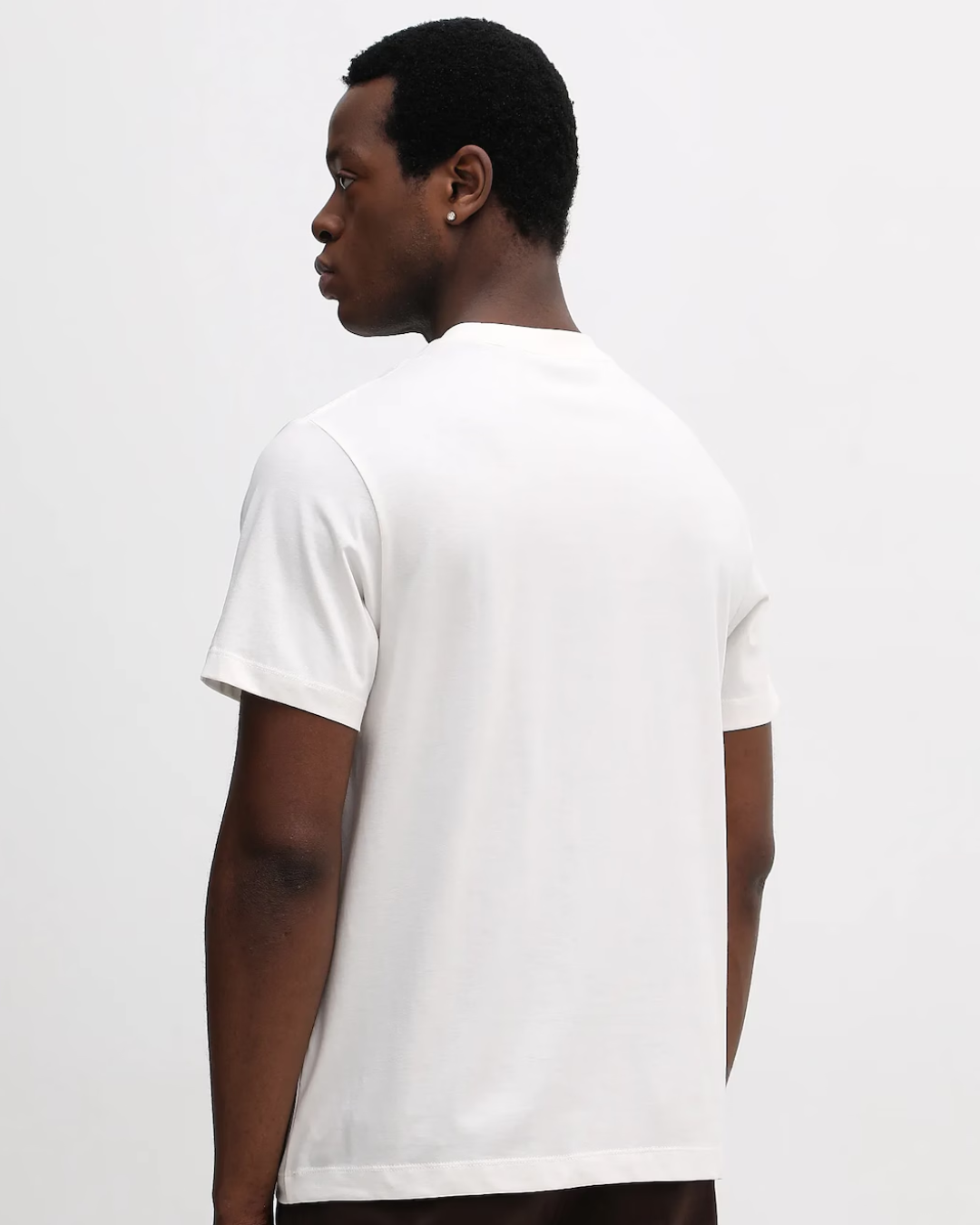 t-shirt in cotone uomo calvin klein|Colore:Bianco