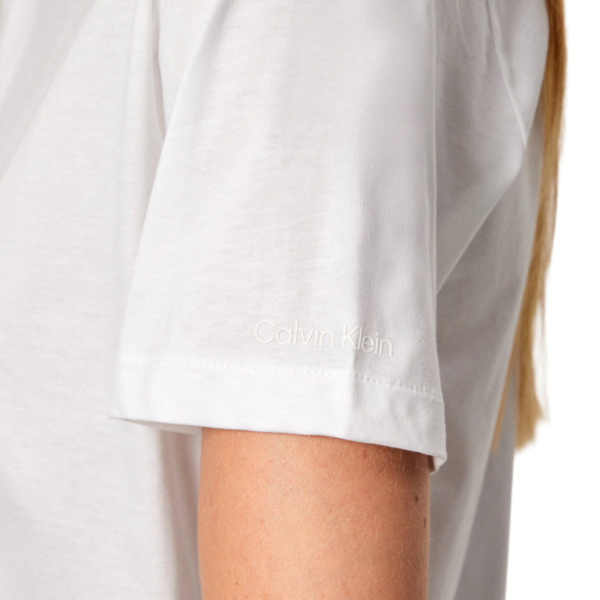 t-shirt donna calvin klein|Colore:Bianco