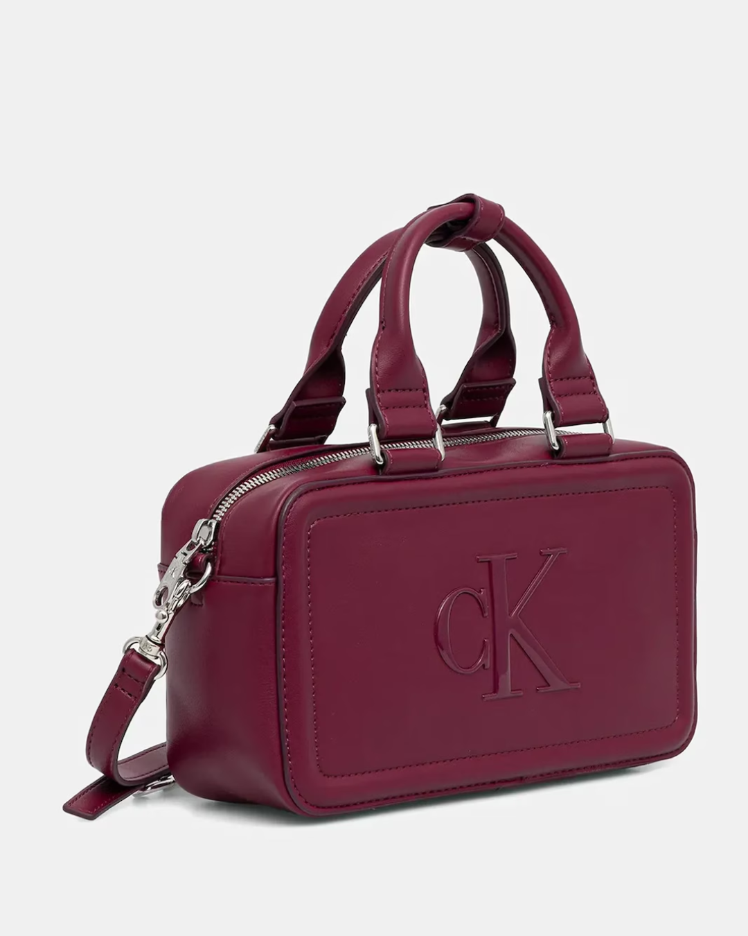 BORSA A MANO donna calvin klein |Colore:Granata