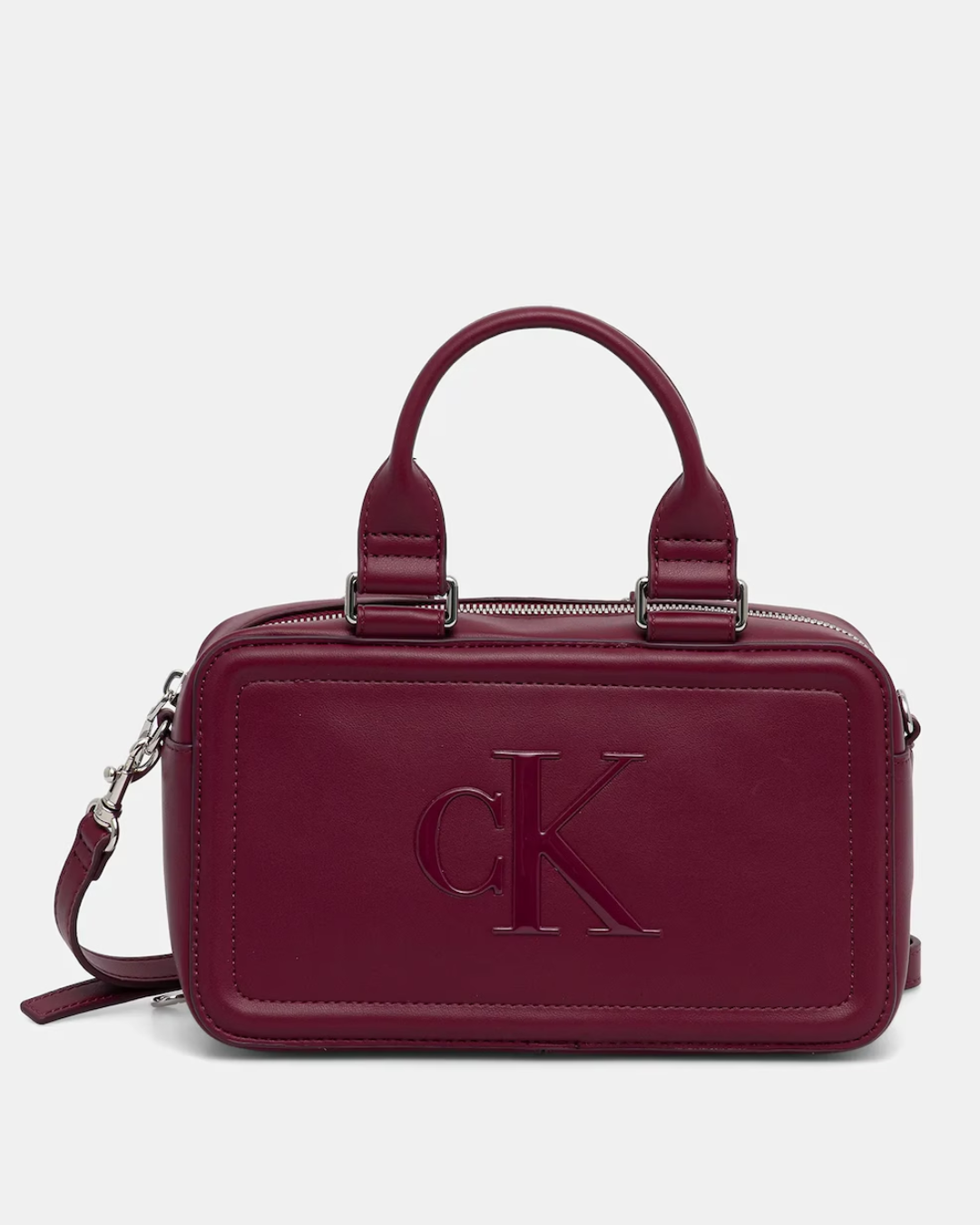 BORSA A MANO donna calvin klein |Colore:Granata