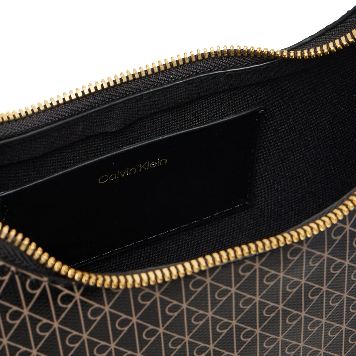 borsa a spalla donna calvin klein|Colore:Black aop