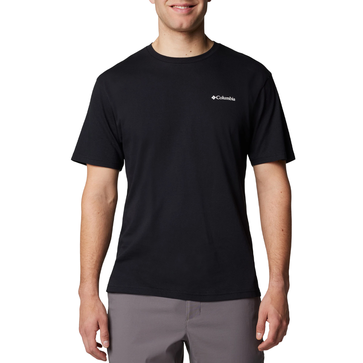 T-SHIRT UOMO COLUMBIA |Colore:Black