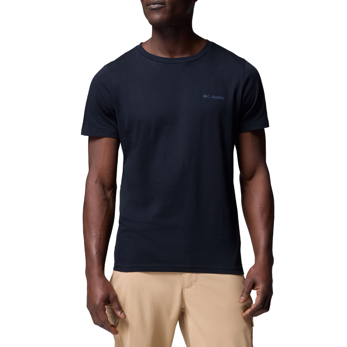 t-shirt uomo columbia|Colore:Black