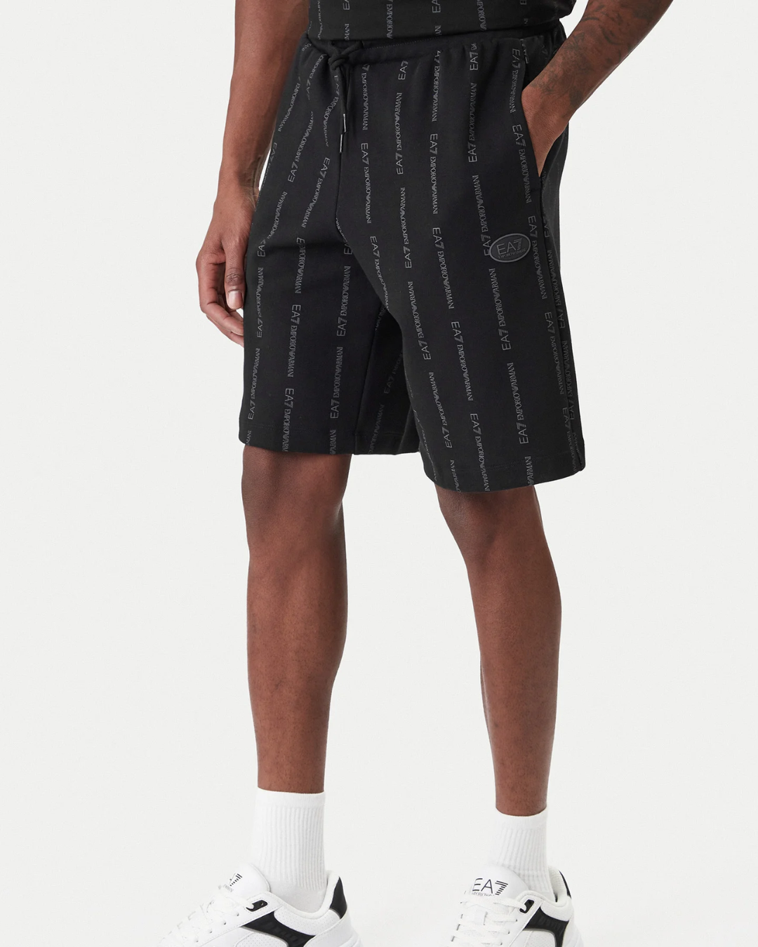 BERMUDA EA7 UOMO |Colore:Black/smoked pearl f