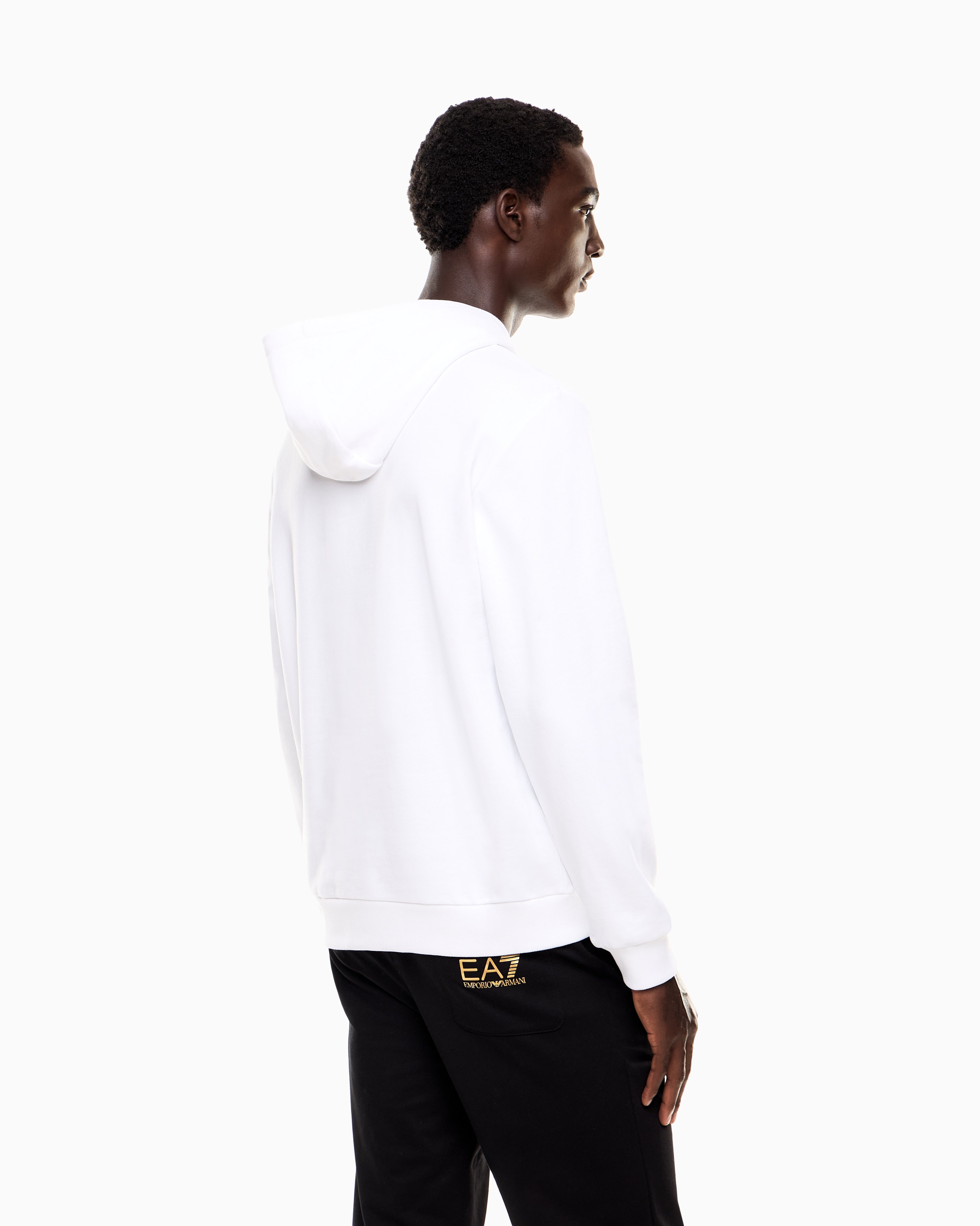 FELPA CON CAPPUCCIO |Colore:White