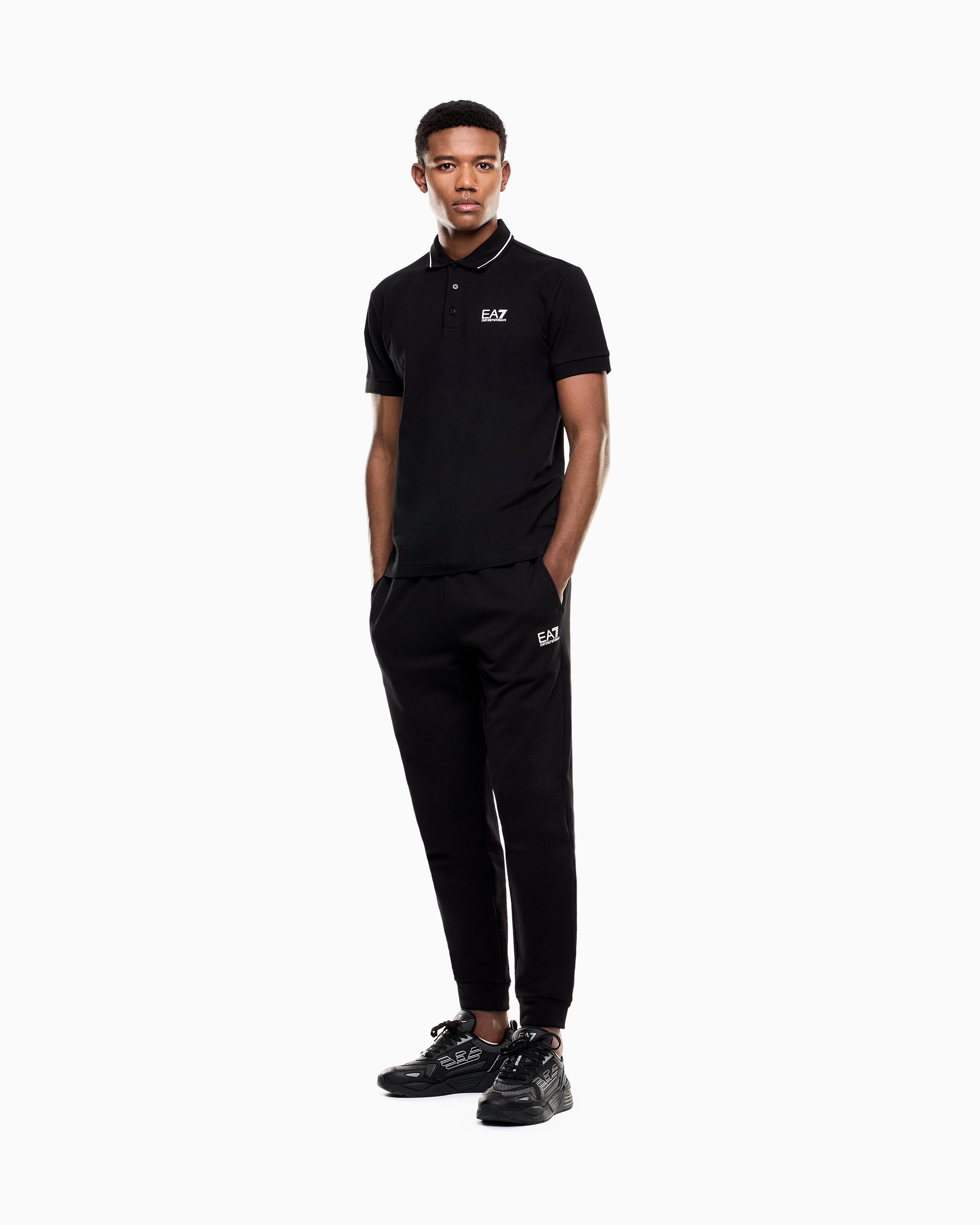 polo ea7 |Colore:Black