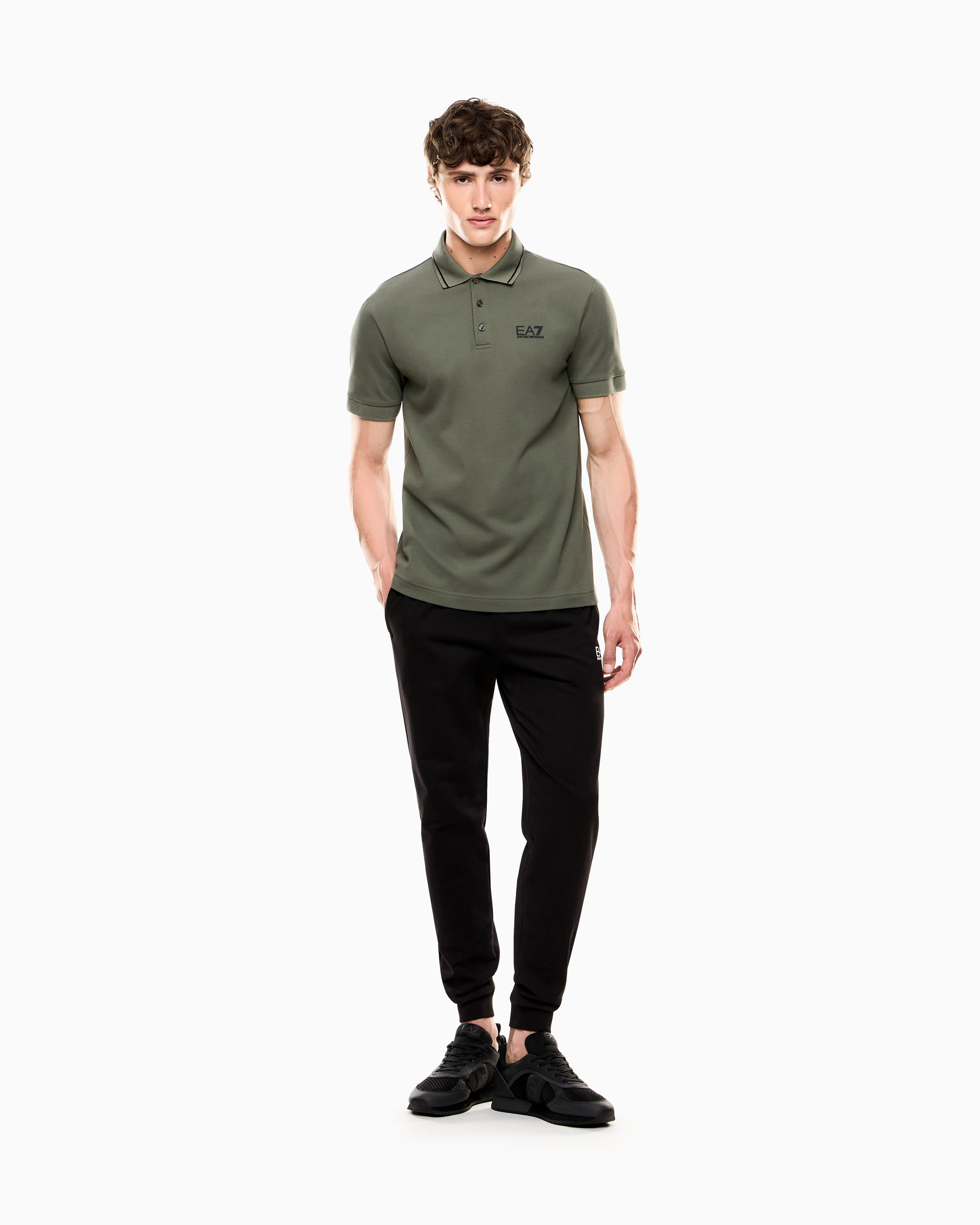 polo ea7 |Colore:Cilantro