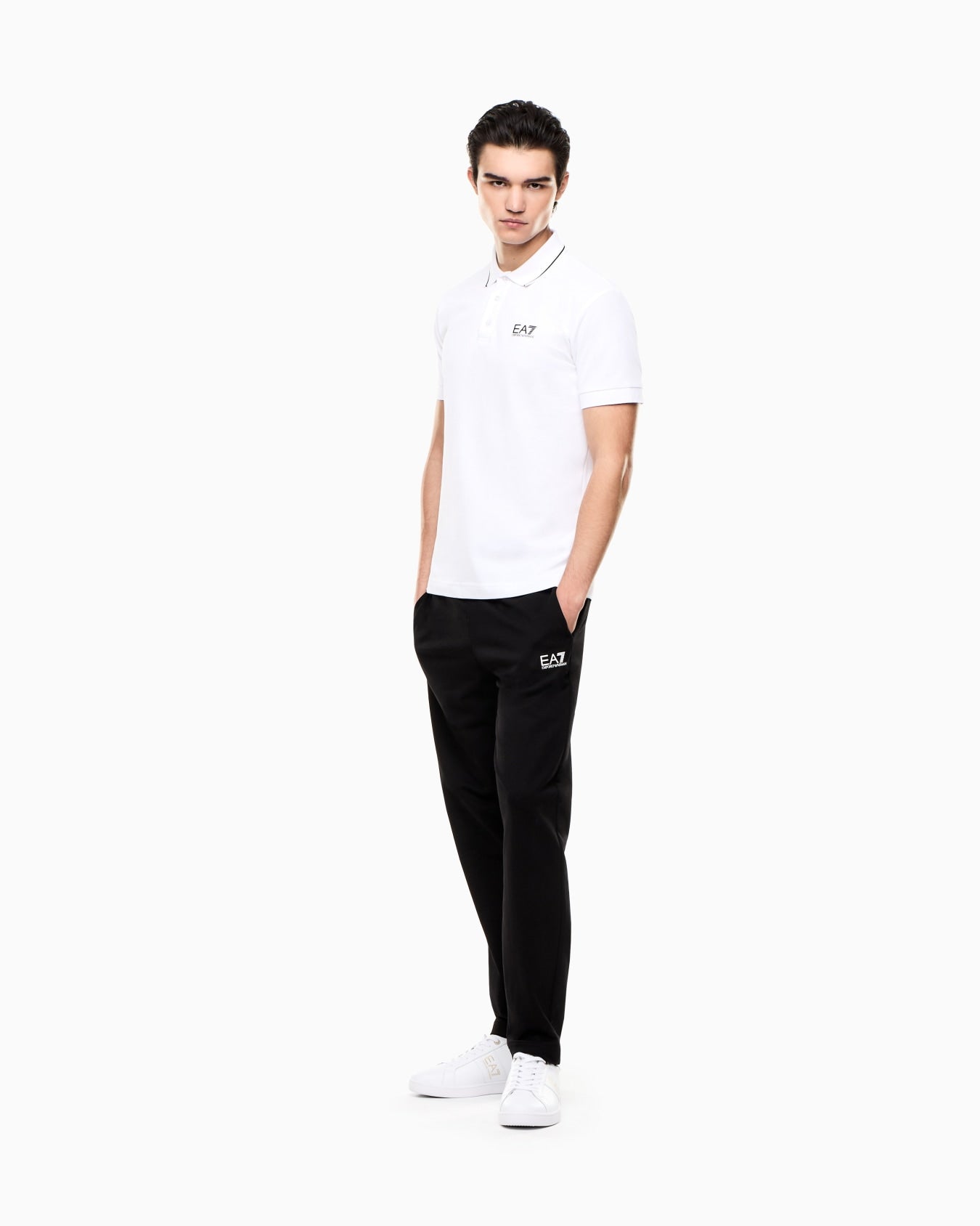 polo ea7 |Colore:White