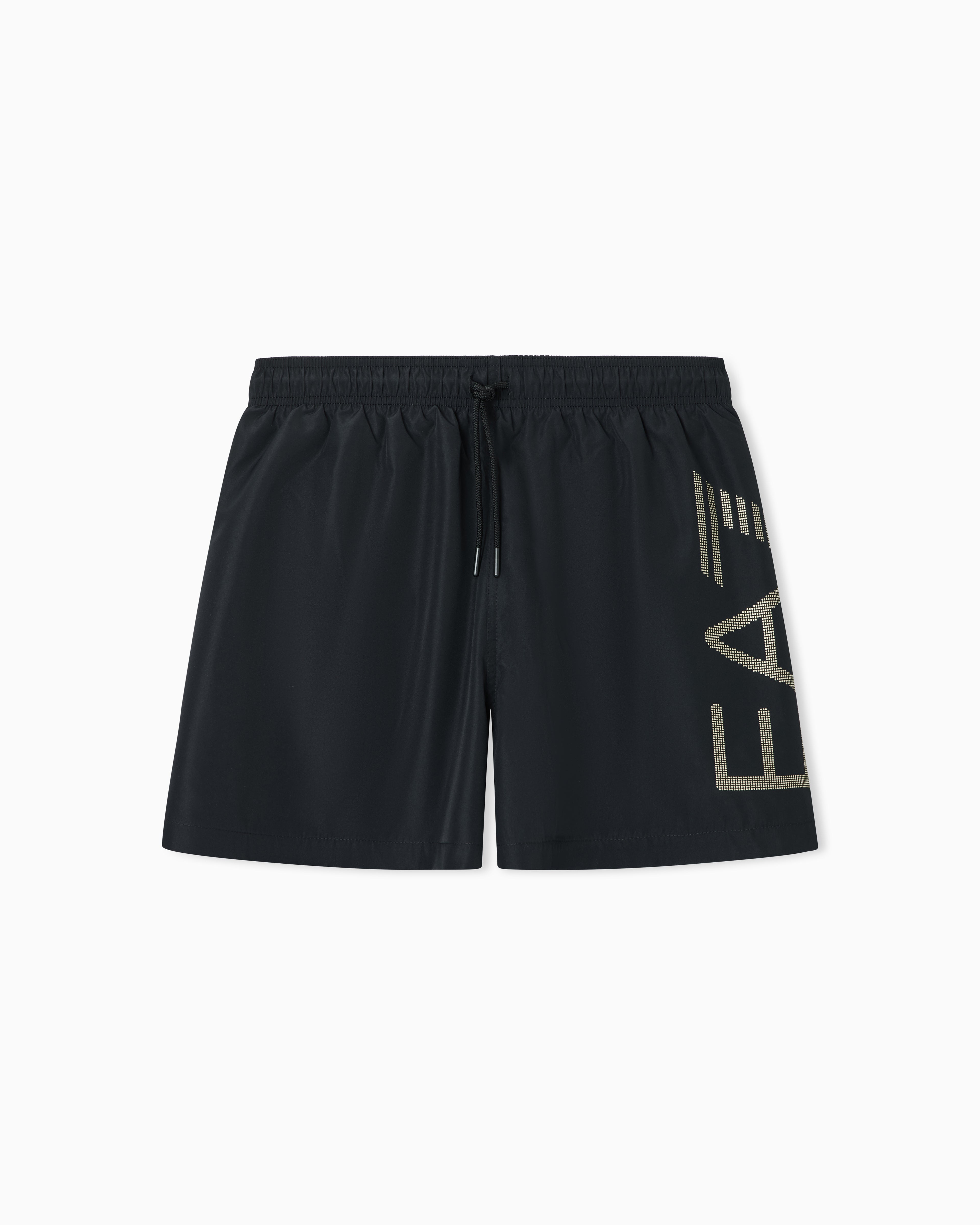 SWIMMING TRUNK ACTIVE|Colore:Black/gold