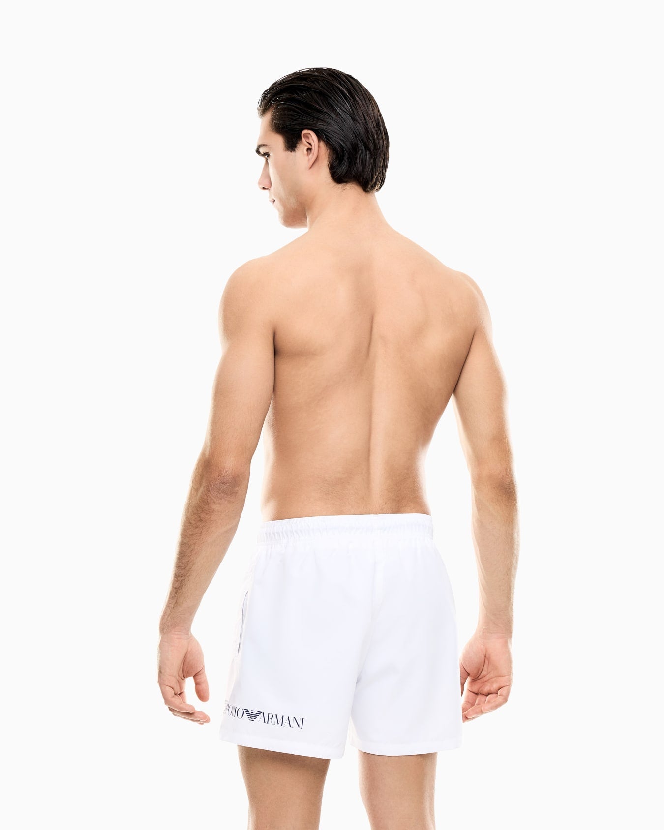 SWIMMING TRUNK ACTIVE|Colore:White/clematis blue