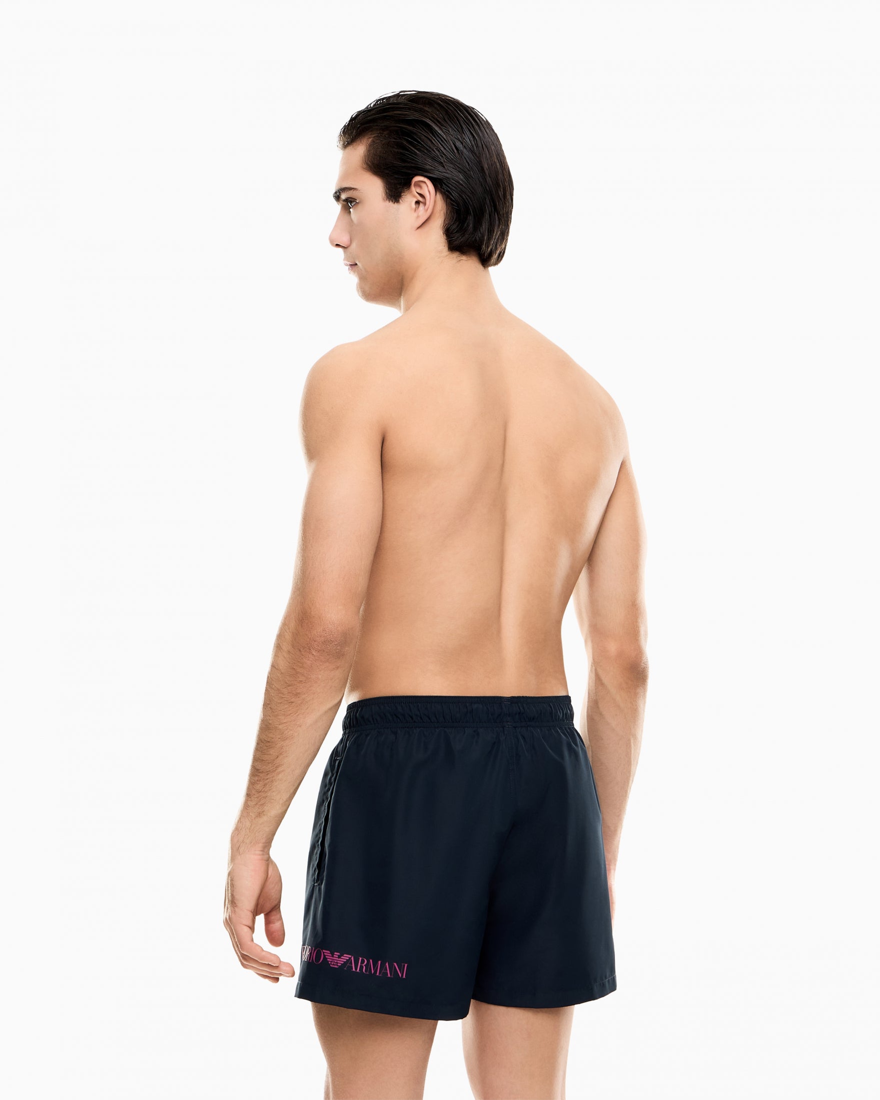 SWIMMING TRUNK ACTIVE|Colore:Armani blue/cyber ye