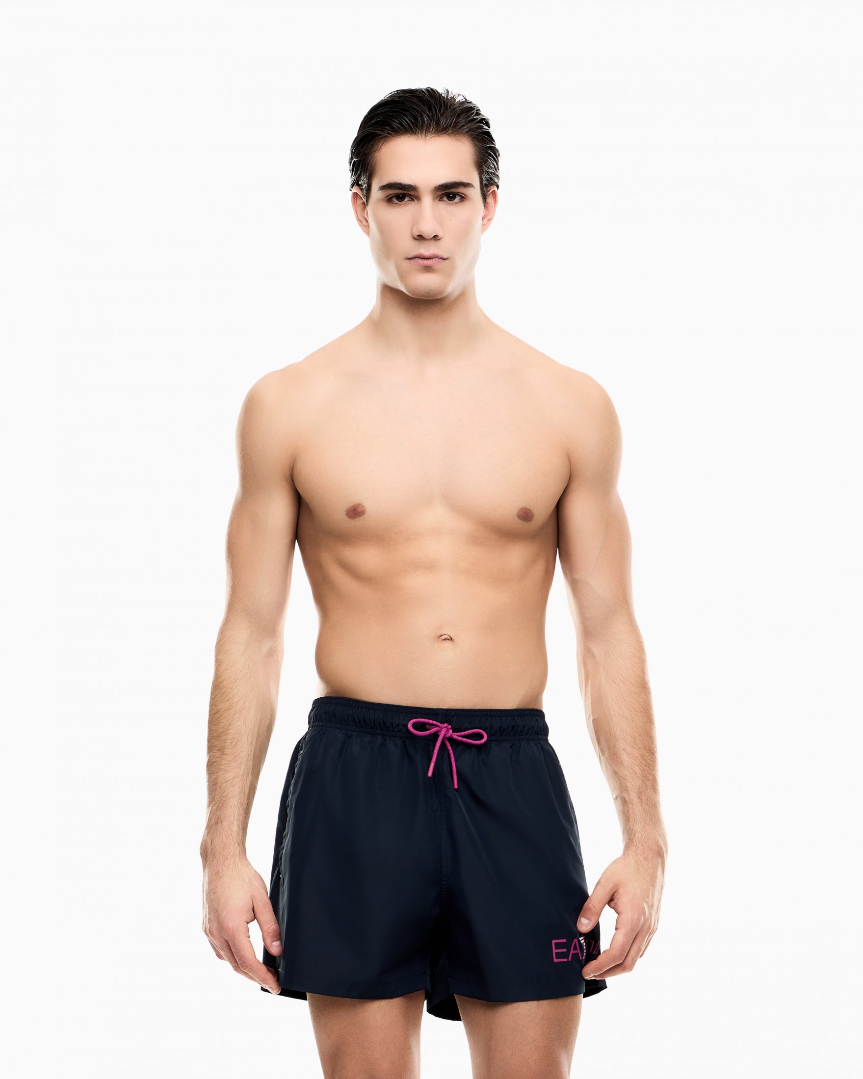 SWIMMING TRUNK ACTIVE|Colore:Armani blue/cyber ye