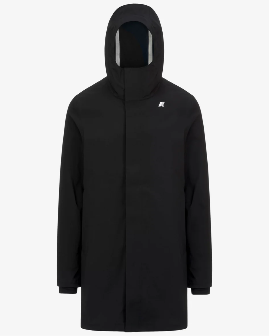 GIACCA IMPERMEABILE LUNGA |Colore:Black-blue depth